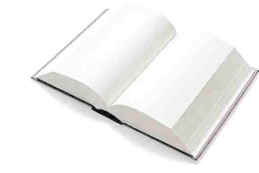 bookwithwhitepages